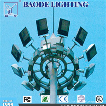 15-40m Polygonal High Mast Lighting Pole